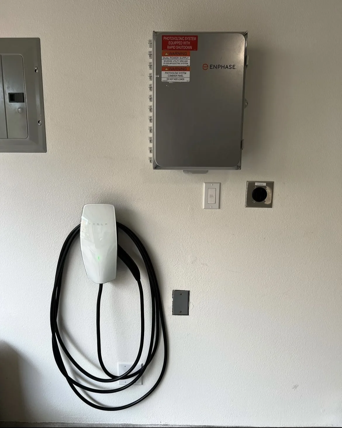 Rancho Mirage garage EV charger installation by Power On Solutions